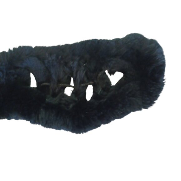 Real Rabbit Scarf - 48 inches long approximately (4932 - Picture 3 of 3